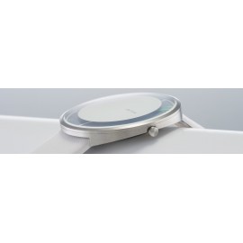 ساعت مچی کوارتز آلپاین نُوا پلاس سفید NOVA Plus Alpin Quartz White Watch 