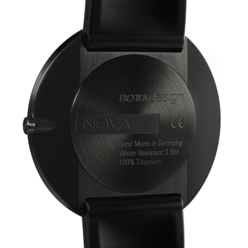 ساعت مچی کوارتز نُوا تیتانیوم تمام مشکی NOVA Titan Quartz All Black Watch  
