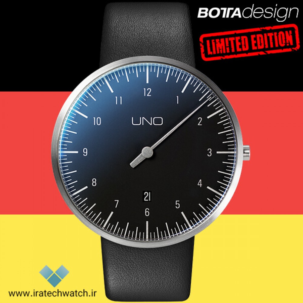 ساعت مچی کوارتز UNO مشکی (تعداد محدود) UNO Plus Anniversary Quartz Black Watch 