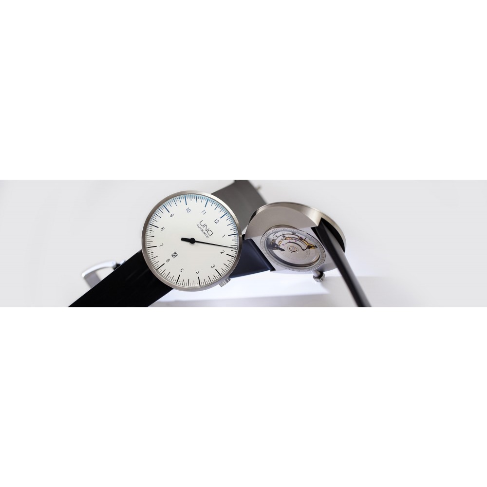 ساعت مچی اتوماتیک UNO سفید (تعداد محدود)  UNO Anniversary Automatic White Watch  