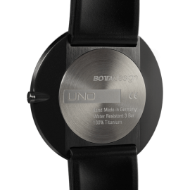 ساعت مچی تیتانیومی کوارتز تمام مشکی اُونو UNO Titan Quartz All Black Watch 
