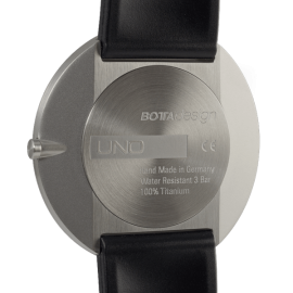 ساعت مچی تیتانیومی کوارتز مشکی اُونو UNO Titan Quartz Black Watch 